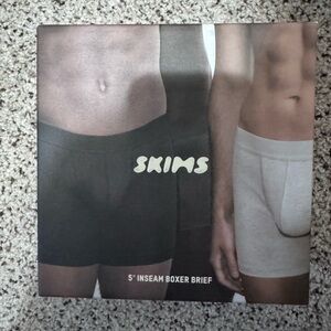 4XL Skims Men's 5" BOXER BRIEF‎ 3-PACK, New in box